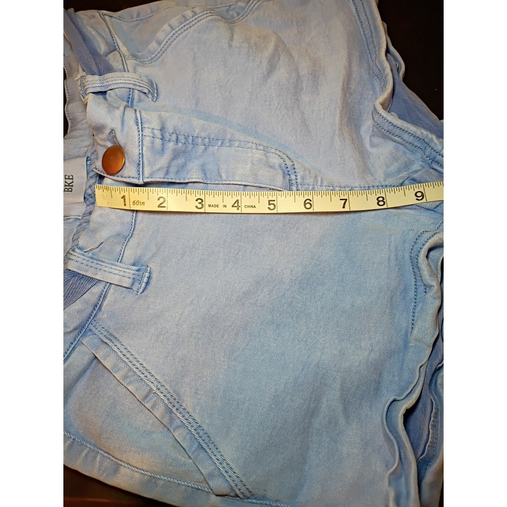 BKE Womens Blue Casual Jean Shorts Size 25 Denim Cotton Blend Short - Picture 10 of 10